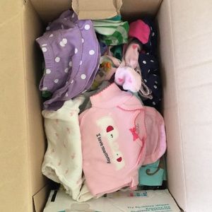 Newborn Baby Girl Clothing Lot